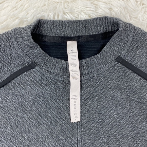 Lululemon On Repeat Dress Heathered Core Dark Grey - Picture 2 of 6